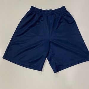 Womens Navy Basketball Shorts Athletic Works